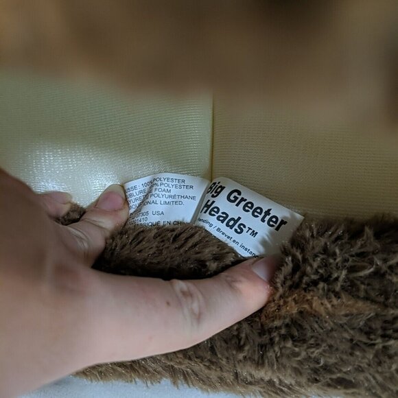 Dan Dee Big Greeter Heads Brown Dog Bulldog Oversized Costume Halloween Mascot - Picture 7 of 15